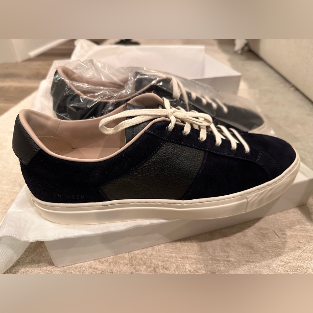 COMMON PROJECTS
Winter Achilles Navy Suede Sneaker - Picture 8 of 15